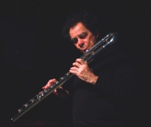 Flutist Robert Dick. Photo by Scott Friedlander.